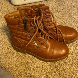 Brown boots